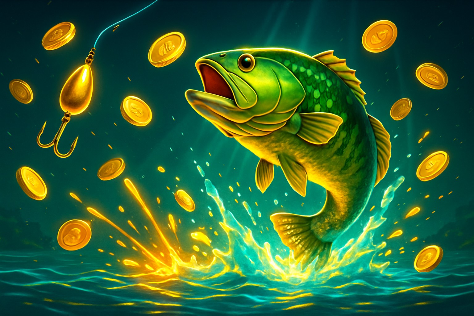 Big Bass Bonanza key art